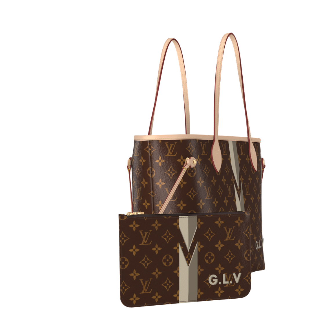 Neverfull MM Mon Monogram